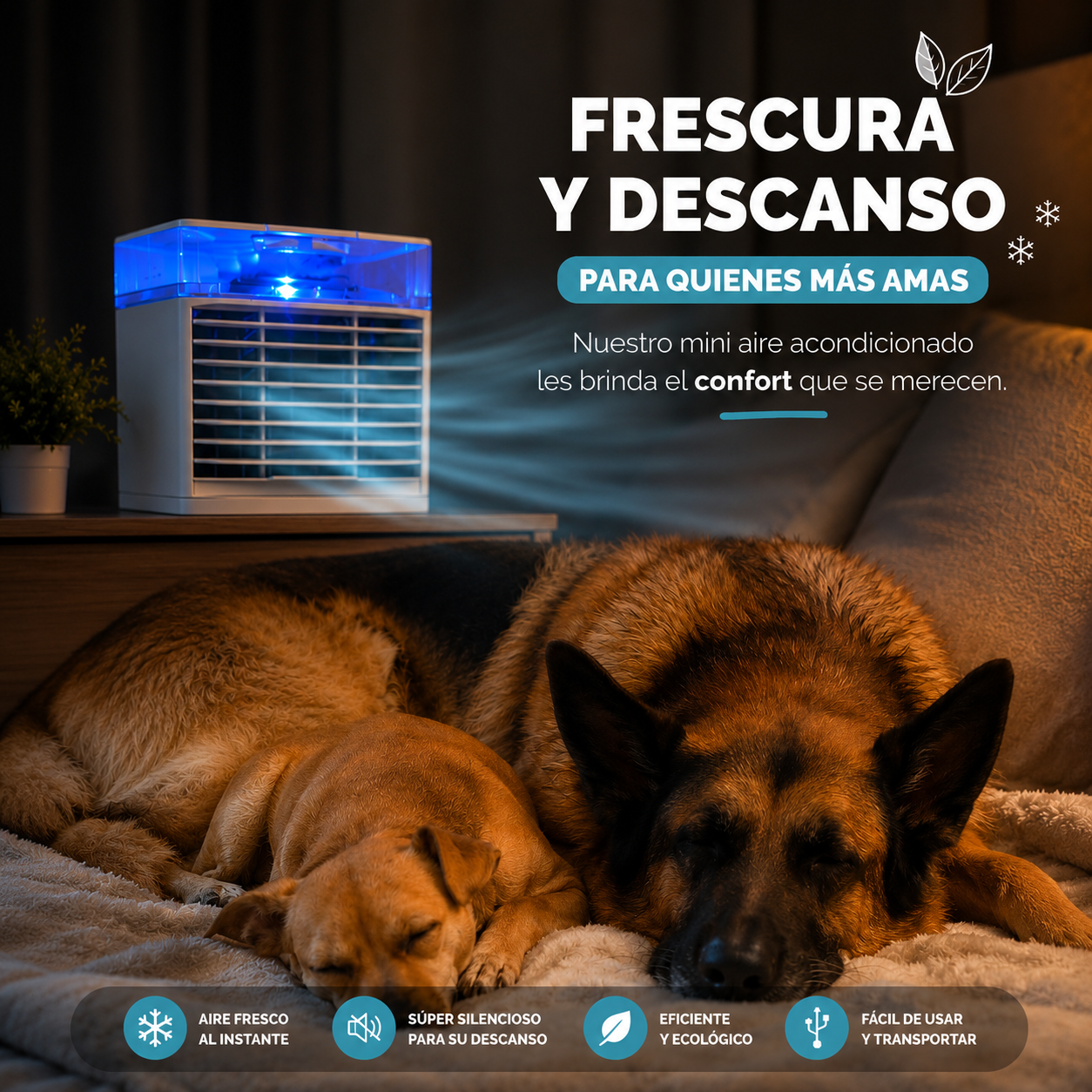 Mini Climatizador Portátil NEBRIAIR™