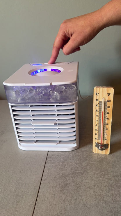 Desciende 7ºC la temperatura en menos de 4 minutos